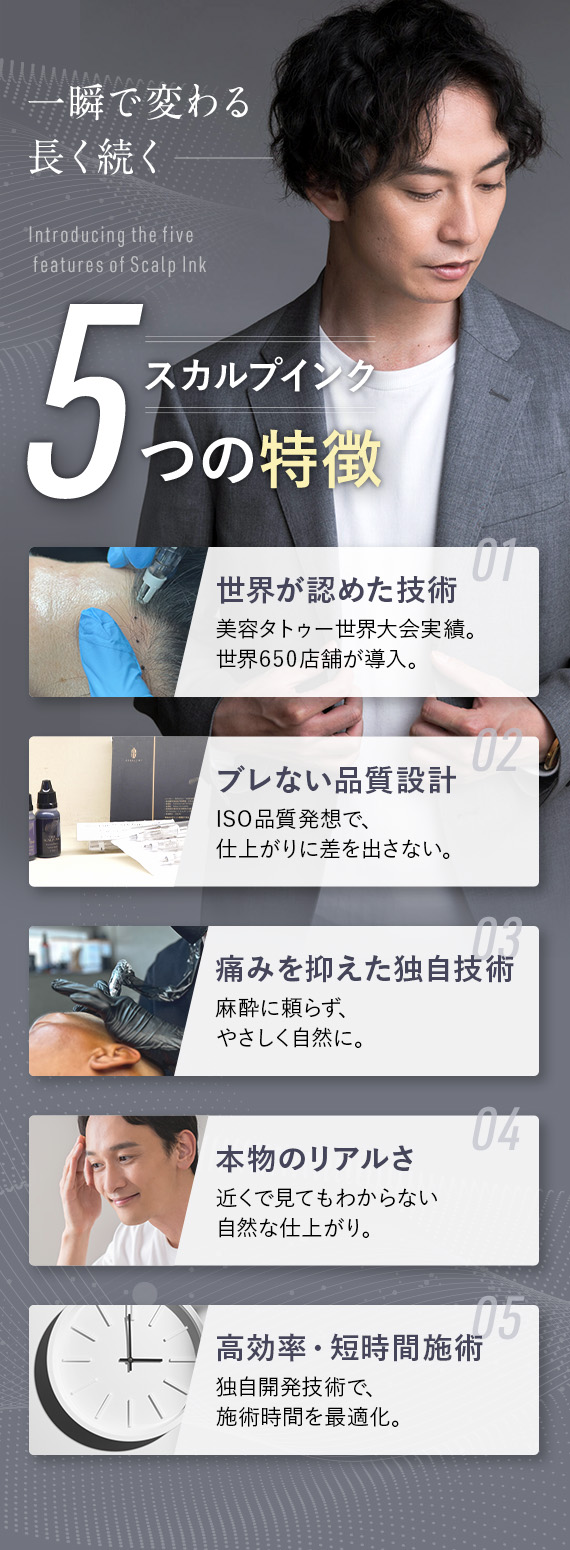 一瞬で変わる長く続く
